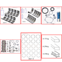 Enginetech RMS116P Engine ReMain Kit for 1991-1994 Saturn 116 1.9L 4-Cyl Standard Bore (3.230")
