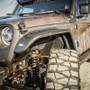 Westin Tube Fenders - Front for Jeep Wrangler JL/Gladiator - Textured Black