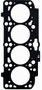 Enginetech HV1.9B-1 | Head Gasket (1) for Volkswagen 1.9L 1896 SOHC 8V ALH 1 Hole 1.55mm Thick MLS