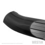 Westin PRO TRAXX 4 Oval Nerf Step Bars for Chevrolet/GMC Silverado/Sierra 1500 Double Cab - Black