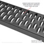 Westin Grate Steps Running Boards 86 in - Textured Black