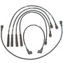 Denso Spark Plug Wire Set - 7mm 671-4091 for 1976-1987 Volvo (242, 244, 245, 264)