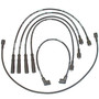 Denso Spark Plug Wire Set - 7mm 671-4091 for 1976-1987 Volvo (242, 244, 245, 264)