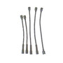 Denso Spark Plug Wire Set - 7mm 671-4114 for 1960-1984 Dodge/Fiat/MG (Omni, Brava, MGA, MGB)