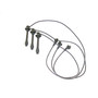 Denso Spark Plug Wire Set - 5mm 671-6185 for 1996-2003 Lexus (ES300, RX300)