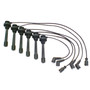 Denso Spark Plug Wire Set - 5mm 671-6228 for 2001-2004 Mitsubishi (Montero, Montero Sport)