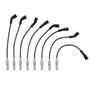 Denso Spark Plug Wire Set - 7mm 671-8170 for 2008-2012 Chrysler/Dodge/Jeep (Aspen, Dakota, Durango, Ram 1500)