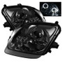 Spyder Smoke Projector Headlights with LED Halo for Honda Prelude