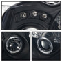 Spyder Black Smoke Projector Headlights w/ LED Halo for Grand Cherokee 05-07
