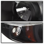 Spyder Black Projector Headlights with LED Halo for Honda Civic 2Dr