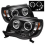 Spyder Black Projector Headlights with LED Halo for Toyota Tacoma