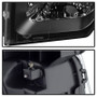 Spyder Black LED Halo Projector Headlights for Ford F150 Halogen Model Only - PRO-JH-FF150-CFB-BK