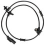 Delphi ABS Wheel Speed Sensor SS11588 for 2006-2008 Dodge 5.7L 6.7L (Ram 1500, Ram 2500, Ram 3500)