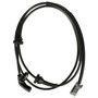 Delphi ABS Wheel Speed Sensor SS20130 for 1999-2009 Volvo 2.4L 2.3L (S60, S80, V70, XC70)