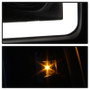 Spyder 99-04 Ford F250 Super Duty Projector Headlights - Light Bar - Black (PRO-YD-FF25099V2-LB-BK)