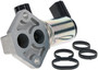 Hitachi Astemo New Idle Air Control Valve - Includes Gaskets (2) ABV0046 for 1995-1996 Ford 3.0L (Aerostar, Windstar)