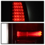 Spyder LED Tail Lights in Black Smoke for Chevy Silverado 1500 (Not Fit Stepside)