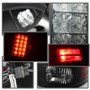 Spyder LED Tail Lights in Incandescent- Black Smoke for Dodge Ram 1500