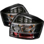 Spyder LED Tail Lights in Black for Audi A4