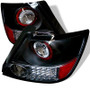 Spyder LED Tail Lights in Black for Scion TC