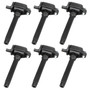 T Series Direct Ignition Coil Kit UF648TK6 for 2011-2023 Chrysler/Dodge/Jeep 3.6L 3.2L (200, 300, Town & Country, Avenger)