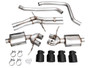 AWE Tuning Touring Edition Cat-Back Exhaust for 2019-2021 Porsche Macan - Diamond Black Tips (4.5 in)