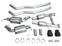 AWE Tuning Touring Edition Cat-Back Exhaust for 2011-2026 Dodge Durango - Diamond Black Tips (5 in)