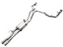 AWE Tuning SwitchPath Cat-Back Exhaust for 2021-2026 Ford F-150 - Chrome Silver Tips (5 in)