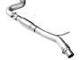 AWE Tuning Track Edition Cat-Back Exhaust for 2022-2026 Volkswagen Golf R - Chrome Silver Tips (4.5 in)