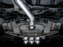 AWE Tuning Touring Edition Cat-Back Exhaust for 2024-2026 Acura DE5 Integra Type-S - Triple Chrome Silver Tips - Chrome Silver Tips (4.5 in)