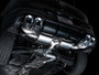 AWE Tuning Touring Edition Cat-Back Exhaust for 2022-2026 Volkswagen Golf R - Chrome Silver Tips (4.5 in)
