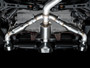 AWE Tuning Touring Edition Cat-Back Exhaust for 2023-2026 Toyota GR Corolla - Diamond Black Tips (5 in)