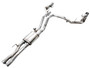AWE Tuning SwitchPath Cat-Back Exhaust for 2023-2026 Ford F-150 - Chrome Silver Tips (5 in)