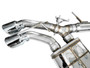 AWE Tuning SwitchPath Cat-Back Exhaust for 2022-2026 Cadillac CT4-V Blackwing - Chrome Silver Tips (4.5 in)