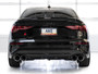 AWE Tuning Track Edition Cat-Back Exhaust for 2022-2026 Audi S3 - Chrome Silver Tips (4.5 in)