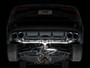 AWE Tuning Track Edition Cat-Back Exhaust for 2022-2026 Audi S3 - Chrome Silver Tips (4.5 in)