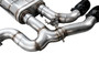 AWE Tuning SwitchPath Cat-Back Exhaust for 2020-2025 BMW F97 X3 M / F98 X4 M - Diamond Black Tips (4.5 in)