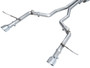 AWE Tuning Track Edition Cat-Back Exhaust for 2011-2026 Dodge Durango - Chrome Silver Tips (5 in)