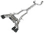 AWE Tuning SwitchPath Cat-Back Exhaust for 2022-2026 Cadillac CT4-V Blackwing - Diamond Black Tips (4.5 in)