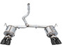 AWE Tuning Touring Edition Cat-Back Exhaust for 2022-2026 Subaru WRX - Diamond Black Tips (4 in)