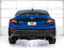 AWE Tuning Touring Edition Cat-Back Exhaust for 2022-2026 Subaru WRX - Diamond Black Tips (4 in)