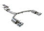 AWE Tuning Touring Edition Cat-Back Exhaust for 2016-2018 Audi A6 Quattro - Chrome Silver Tips (4 in)
