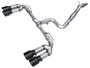 AWE Tuning Track Edition Cat-Back Exhaust for 2022-2026 Audi S3 - Diamond Black Tips (4.5 in)