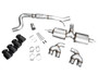 AWE Tuning Touring Edition Cat-Back Exhaust for 2022-2026 Volkswagen Golf R - Diamond Black Tips (4.5 in)