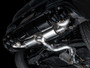 AWE Tuning Touring Edition Cat-Back Exhaust for 2022-2026 Volkswagen Golf R - Diamond Black Tips (4.5 in)