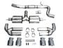 AWE Tuning Touring Edition Cat-Back Exhaust for 2022-2026 Audi S3 - Chrome Silver Tips (4.5 in)