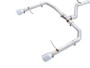 AWE Tuning Track Edition Cat-Back Exhaust for 2019-2021 Volkswagen Jetta - Chrome Silver Tips (4 in)