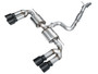 AWE Tuning Touring Edition Cat-Back Exhaust for 2022-2026 Audi S3 - Diamond Black Tips (4.5 in)