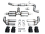 AWE Tuning Touring Edition Cat-Back Exhaust for 2022-2026 Audi S3 - Diamond Black Tips (4.5 in)