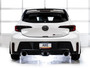 AWE Tuning Touring Edition Cat-Back Exhaust for 2023-2026 Toyota GR Corolla - Chrome Silver Tips (5 in)